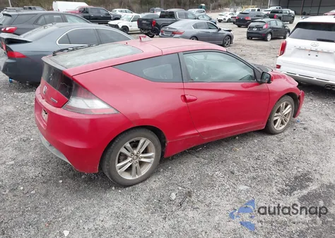 2011 Honda Cr-Z Ex from USA, damaged, VIN JHMZF1D69BS007724